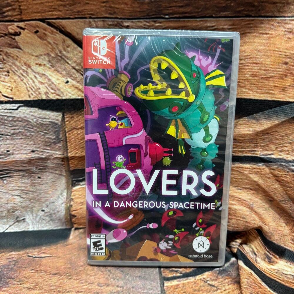Lovers in a Dangerous Spacetime Nintendo Switch New Sealed Limited Run Games LRG